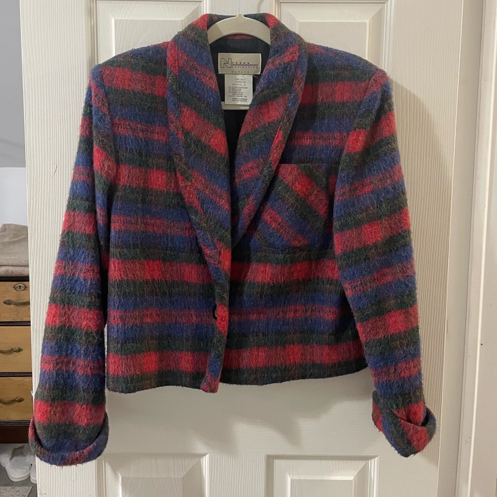Vintage Striped blazer  - wool blend
